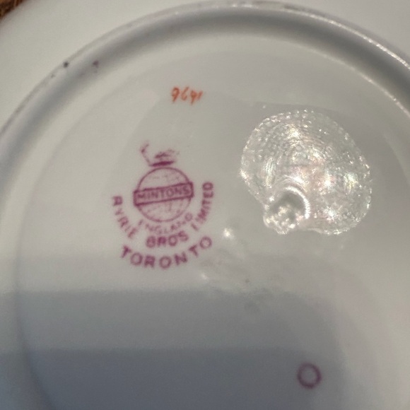Rare Antique Minton Ryrie Brothers Toronto Teacup and Saucer - Picture 5 of 5